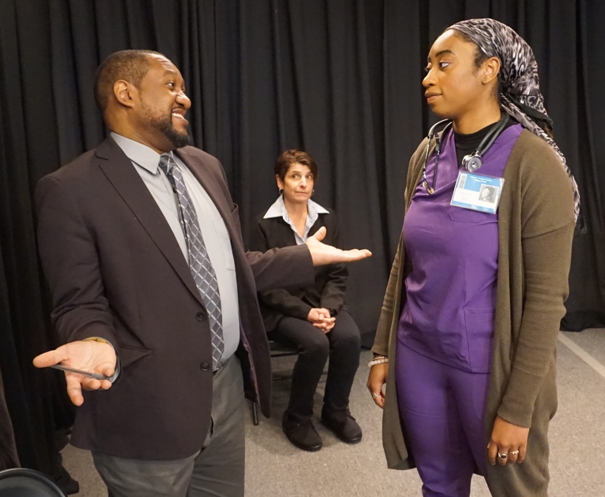 Yoyhance O. Alleyene, Anne Pasquale and Martikah Williams